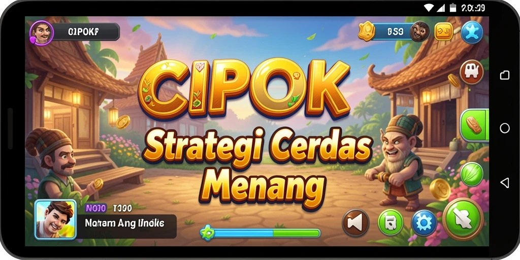 Tampilan gameplay <strong>CIPOK</strong> dengan strategi yang mendalam dan menantang.