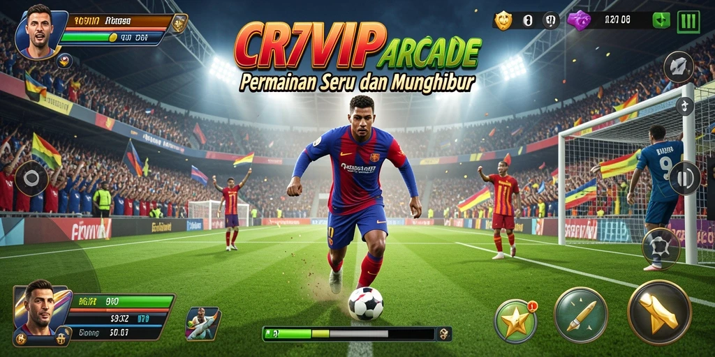 Tampilan gameplay seru CR7VIP dalam genre Arcade yang menghibur.