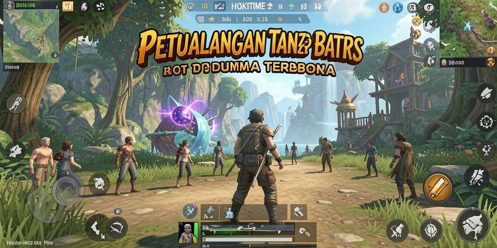 Tampilkan gameplay HOKITIME yang menakjubkan di dunia terbuka.