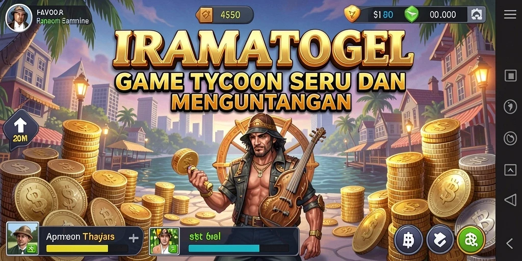 Tangkapan layar gameplay <strong>IRAMATOGEL</strong>, menampilkan aksi seru dalam mengelola bisnis.