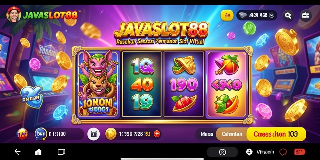 Tangkap momen seru saat bermain slot virtual di JAVASLOT88.