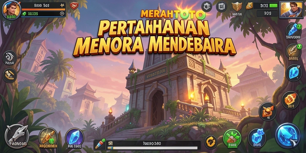 Menampilkan gameplay seru dan strategis di MERAHTOTO.