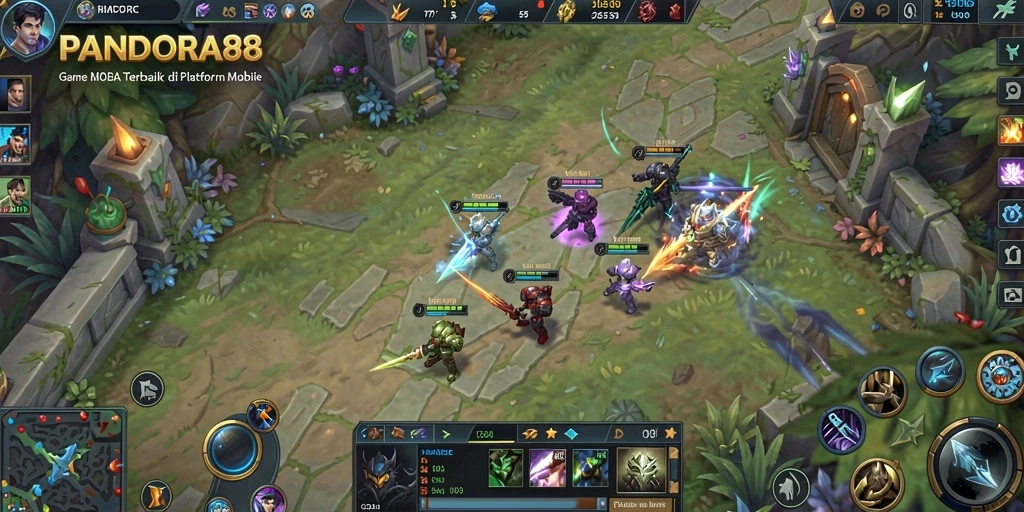 Gameplay seru dalam pertempuran sengit di PANDORA88.