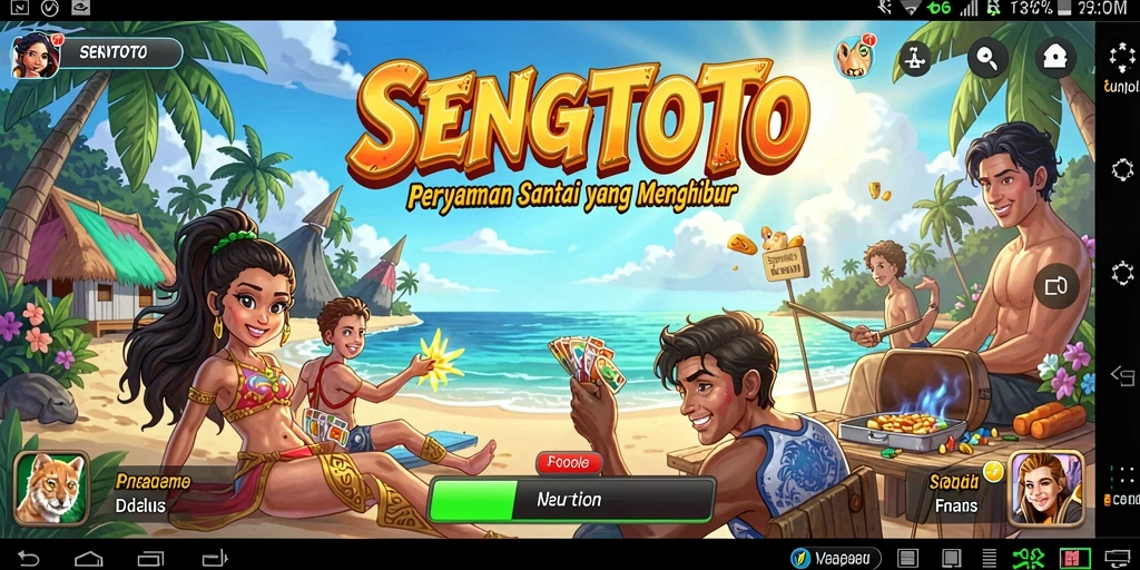 Screenshot menunjukkan momen seru dalam permainan SENGTOTO dengan gameplay yang menyenangkan.