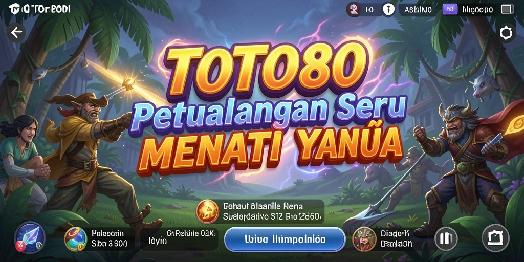 Gameplay TOTO80 yang mengasyikkan dan penuh petualangan.